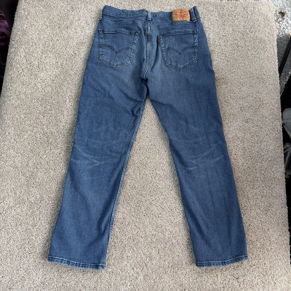 Levis 514 Jeans Mens 33x30 Medium Wash Blue Denim Regular Straight Casual Pants
